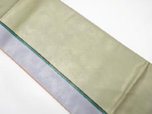 リサイクル　作家物　縞模様織出し袋帯